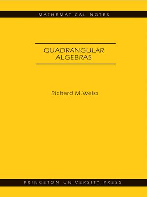 cover image of Quadrangular Algebras. (MN-46)